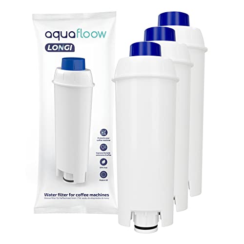 DeLonghi MultiClean Pflege-Set für Milchkreislaufen, DeLonghi EcoDecalk und 3 Aquafloow Filter für DeLonghi SER3017 / DLSC002