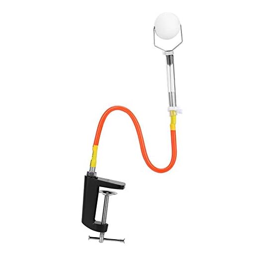 Alomejor Robô de treinamento profissional de tênis de mesa robô de treinamento de tênis de mesa fixo de rebote rápido máquina de bola de pingue-pongue treinador de tênis de mesa para acariciar