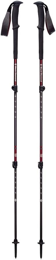 BLACK DIAMOND Trail Trekking Poles (Pair) | Lightweight Aluminum Hiking Poles | Natural, Cork, or Foam Grips | FlickLock Adjustable Shafts for All-Season Stability