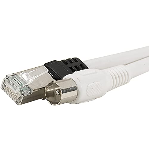Câble antenne TV vers RJ45 VDI 3 mètres