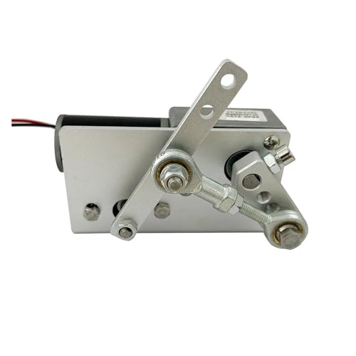DMETE Brazo basculante Actuador de Giro del Motor Movimiento Alternativo Brazo Impulsor del Robot Ampliamente Utilizado(40,12V)