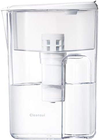 クリンスイ 浄水器 ポット型 カートリッジ計1個入り [本体CP407ーWT] ろ過水容量:1.9L 全容量:3L