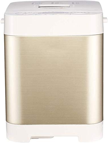 CattleBie Bread Machine, Compact Fast Breadmaker, Fully Automatic Touch, 450W, LCD Display, Three Burnt Colors, 18 Menus, Appointment Time, Suitable for 1-4 People