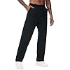 THE GYM PEOPLE Men's Baggy Sweatpants Lightweight Lounge Open Bottom Athletic Workout Pants with Pockets
