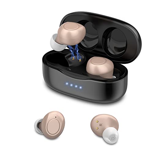 Rechargeable Hearing Aids For Seniors With Battery Case #TOP1