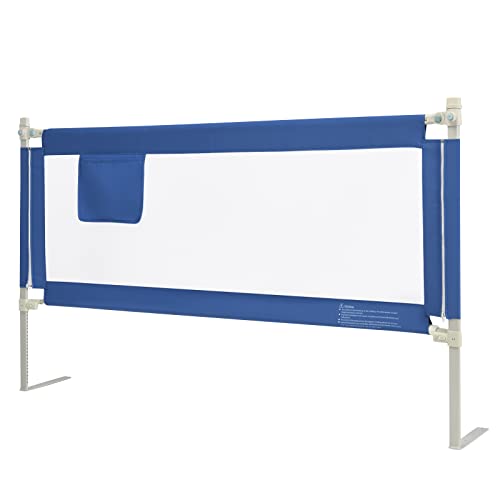 Honey Joy Bed Rail For Toddlers, 69-In Extra Long, Portable Safety Bed Guardrail W/Side Pocket, Baby Bed Rail Guard, Fit King & Queen Full Twin Size Bed Mattress (69 Inch, Blue) #TOP13