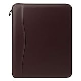 FranklinCovey - FC Basics Spacemaker Binder | Vinyl - Zipper Binder for Planners (Monarch, Burgundy)