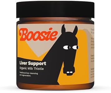 Boosie Organic Milk Thistle Powder for Dogs and Cats – Supports Liver Function and Immune System – Antioxidant – Rich in Silymarin – 100% Natural Without Additives or Preservatives – Pet Nutrition