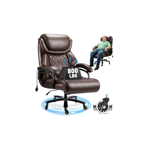 Big and Tall Office Chair with Adjustable Support