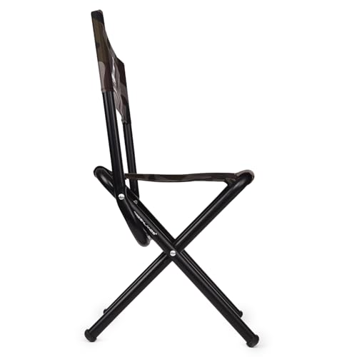 Image of GREENLANDS Folding Camping Chair | 100kg Capacity | Camouflage | Rust-Proof Steel | Lightweight 2.25kg | Outdoor Camp Chair | Camo