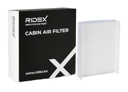 RIDEX 424I0274 Innenraumfilter Kabinenluftfilter - Pollenfilter Partikelfilter Höhe: 30 Breite: 220 Länge: 157 für FIAT 500X (334) 500L (351, 352) für JEEP Renegade SUV (BU, B1) für ALFA ROMEO Tonale