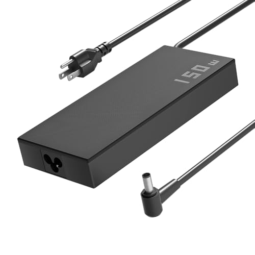 HSXIRQA 150W AC Charger Compatible with Asus TUF Gaming A15 A17 F15 F17 FX505 FX566 FX705 FX86 FX95 FX506 FA506 FX706 ROG Strix G G15 G17 G531GD G531GT GL531GT G731G GL731GT G513IH G713IH Laptop