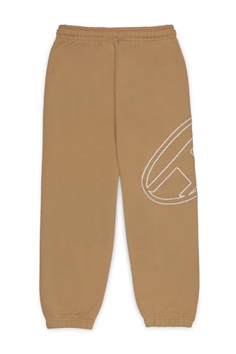 Diesel Boys' Fleece Jogger Pants with Maxi Oval D Logo2