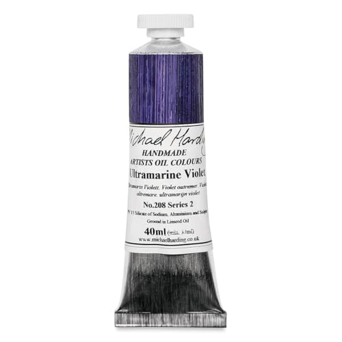 Michael Harding Artist Oil Colours, Ultramarine Violet, 40ml Tube, 20840