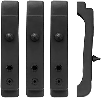 Rubber Radiator Insulator Pads 4 Core Radiator Support Pad Fits for GM Buick Chevy Pontiac Upper and Lower Mounting Cushion Replace 4012-326-682S 4 Packs