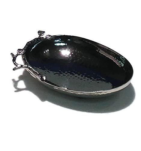 Elegance Heim Concept Silver' Leaf Nut Dish