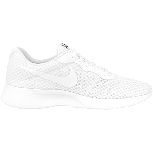 Image of Nike Men's Tanjun White /White /Black Running Shoe 12 Men US