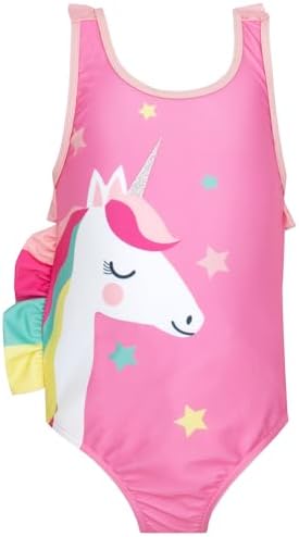 Costume da bagno bebé bambina a fiori MARSHMALLOW/MULTICO 2814314