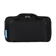 Familiar Pedaltrain soft case styling Exterior accessory storage pocket (sizes vary by model) Platinum SBS zippers on main compartment and accessory storage pocket Premium shoulder strap with padded shoulder pad and enhanced swivel clasp Water-resist...