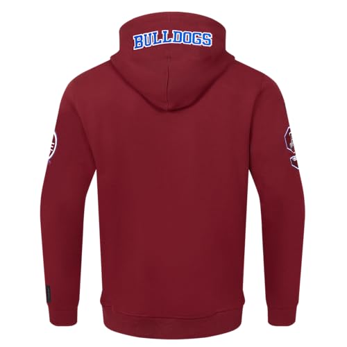 Image of Pro Standard Mens College Classic Chenille Cotton Double Knit Full Zip Hoodie