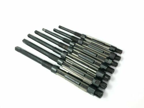 BLUEFOX TOOLS Precision Adjustable Hand Reamer Set 7 Pcs (Hv To H3) 1/4" Inch- 15/32" Inch | Alloy Steel And Carbon Steel | 7 Pcs Of Adjustable Hand Reamer
