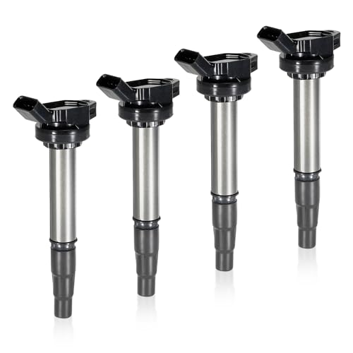 イグニッションコイル 4本セット トヨタ車用 ノア ヴォクシー ZRR70G ZRR70W ZRR75G ZRR75W プリウス ZVW30 ZVW35 アイシス ZGM10G ZGM10W用 4ピン 純正参考番号：90919-02252 90919-02258