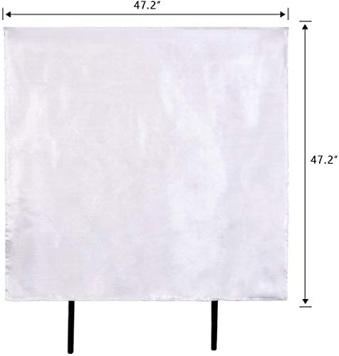 SKAMZ Premium Fire Blanket [Upgraded Size XL 47.2x47.2inches 3-Pack] Fire Blanket Fire Suppression Blanket Fire Emergency Blankets for Kitchen, Camping,BBQ Grilling 1.2x1.2Metre