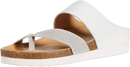 Lucky Brand Harribel Silver/Angora 6 M