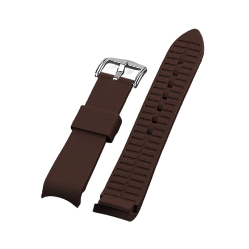 Bracelet montre silicone incurvé haut de gamme pour Rolex et Seiko avec boucle papillon
