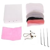 MAGICLULU Wollfilz Bastelset für Niedlicher Katzenform DIY Nadelfilz Set für Anfänger Inkl Filznadeln und Zubehör zum Filzen von Tieren Kreatives Handarbeitsset für Mädchen und Bastelfans