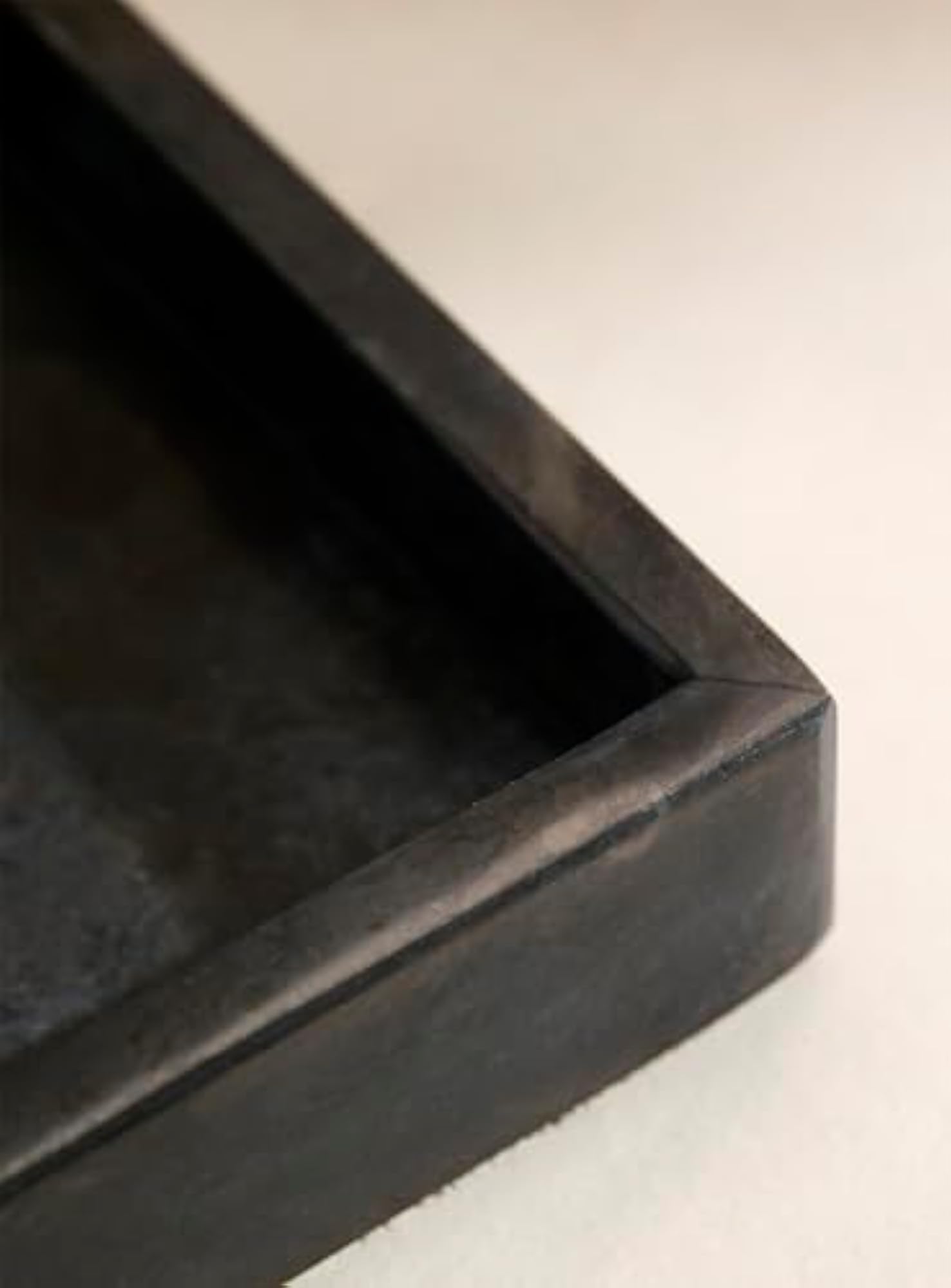 Rectangular Marble Tray, Sturdy Storage Organizer