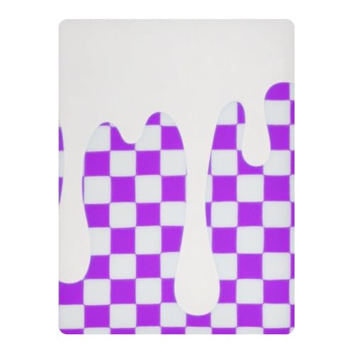 Drap-housse imperméable mousseline violet pour protéger le matelas de bébé - 3