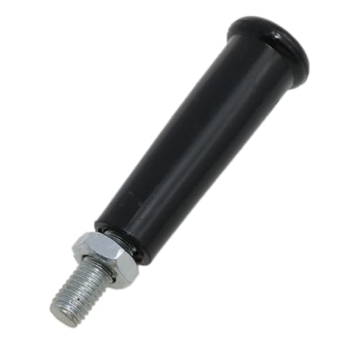 Image of Revolving Handle Lathe Crank Handle Trailer Jack Handle M10 Threaded Handle Grips Crank Handwheel with Nuts 2PCS