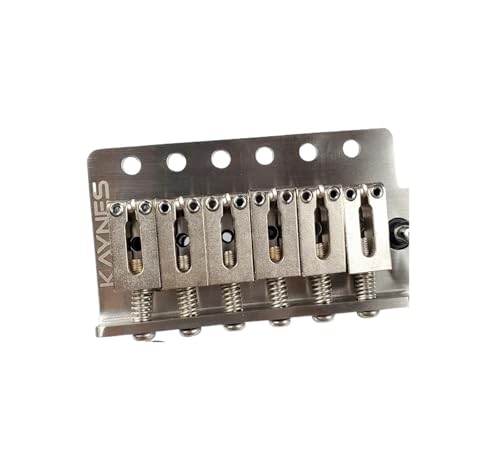 Trémolo de guitare électrique 52.5MM avec bloc acier inoxydable et pontets réglables