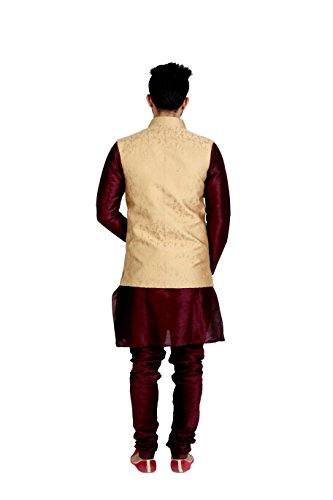Men's Banarasi Printed Nehru Jacket3