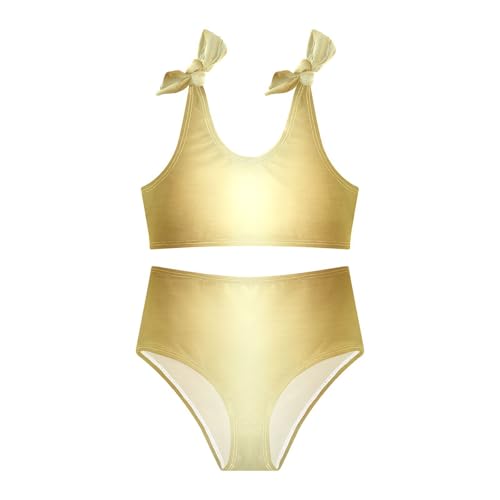 Girls Swimsuit 2 Piecing Swimsuit Cute Toddler Swim Suit with Adjustable Strap3