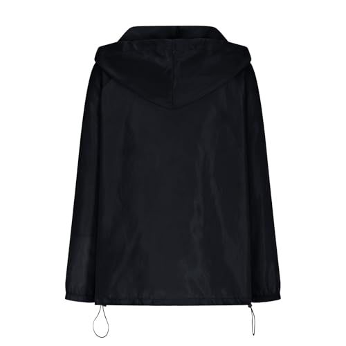 Poncho running ligera capa de chuva adulto impermeable y cortavientos mujer 4