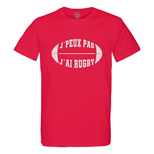T-Shirt Rugby Homme Coton Bio cadeau parfait anniversaire joueur