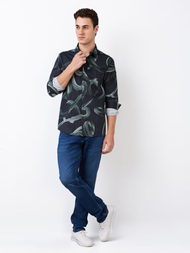 Image of Spykar Men's Regular Fit Shirt