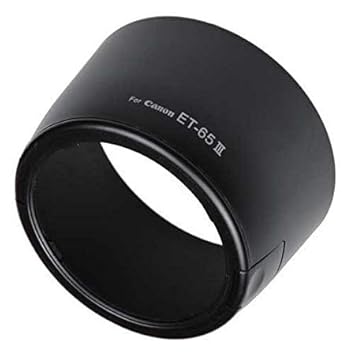Smars Bayonet Lens Hood ET-65III for Canon EF 85mm f/1.8 USM, 100mm f/2 USM, 135mm f/2.8 SF Lenses