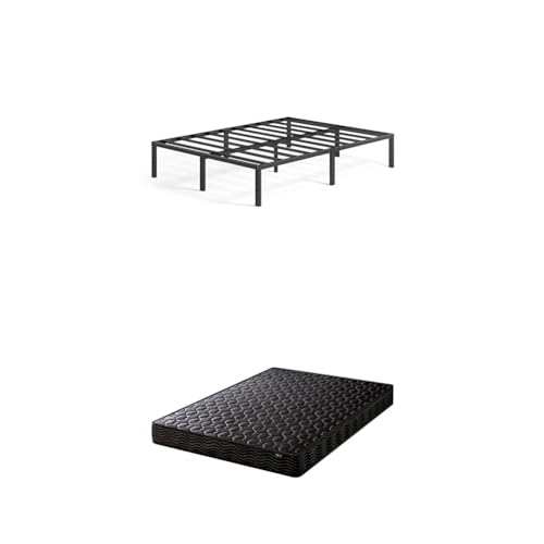 ZINUS�y�Z�b�g�����zZINUS (�W�k�X)Yelena ���^�� �x�b�h�t���[�� Metal Platform + 20cm �x�[�V�b�N �|�P�b�g�R�C���}�b�g���X �u���b�N �_�u��/�h��/�p�C�v/���[�X�y�[�X/�H��t��/�g���ȒP /�y���{���K�i�z