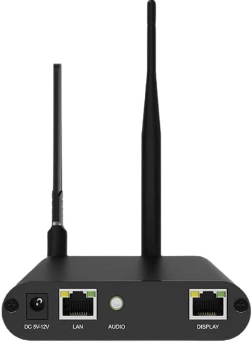 Colorlight A35 4K Network Media Player | Android Digital Signage Controller with Cloud-Based Multi-Screen Management | LED Display Control Box for Commercial Video Wall, USB, Wi-Fi, & LAN Connectivity