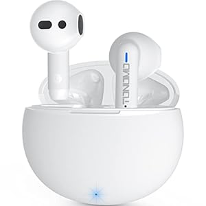 Bluetooth Kopfhörer In Ear, Kopfhörer Kabellos immersivem tiefen Bass, Bluetooth 5.3 Eingebaute 4 Mic,42 Stunden Wiedergabe, kluge Berührung, IPX7 Wasserdicht Wireless Kopfhörer-für iPhone Android