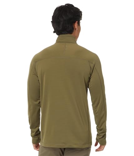 Image of Fjallraven Abisko Lite Men's Half Zip Fleece - Breathable, Comfortable, Lightweight Fleece Warmth - Hiking, Trekking