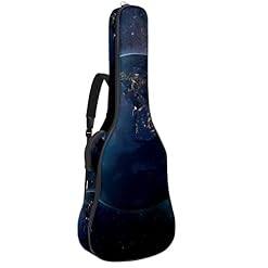 Housse pour guitare acoustique – Motif feuilles tropicales – 1 cm d’épaisseur – Imperméable – 101,6 cm, 104,1 cm, 106,7… - Les Beatles, Paul McCartney, John Lennon, RIngo Starr, George Harrison