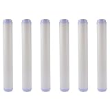 Jnchdghwa 6X Elementi Filtranti Un Membrana di Ultrafiltrazione da 20 Pollici Elementi Filtranti Universali per Depuratore d'Acqua Un Bocca Piatta