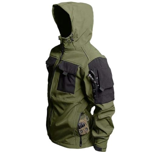 Men's Tactical Windbreaker Jacket Assault Waterproof Outdoor Jacket