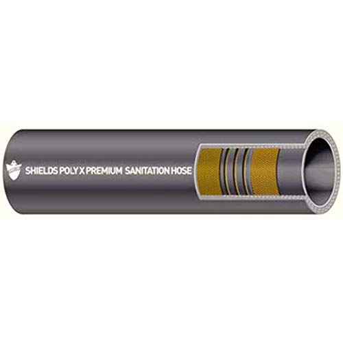 Shields Premium Rubber Sanitation Hose - Series 101 (Size: 1 1/2