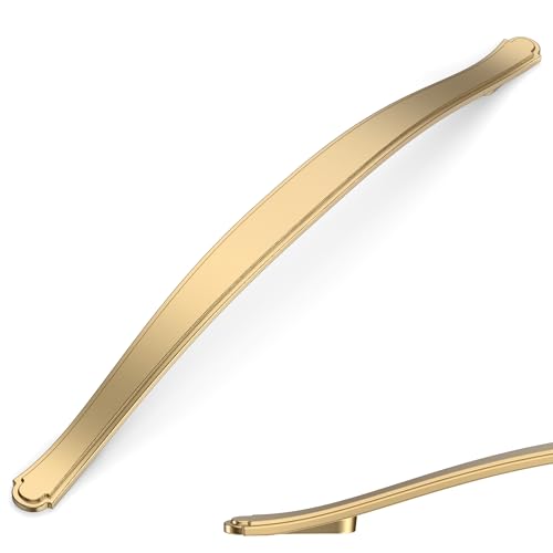 Image of Asidrama 10 Pack 7.5 Inch(192mm) Champagne Bronze Kitchen Cabinet Handles Cabinet Pulls Kitchen Hardware for Cupboard Drawer Pulls