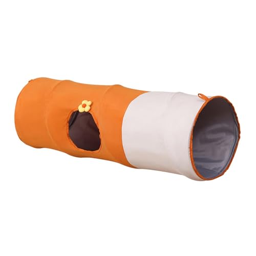 Tunnel pour chat droit Sharplace pliable et lit interactif pour petit lapin